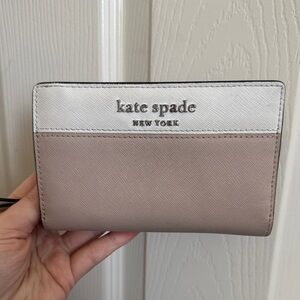 Kate Spade Cream and Tan Wallet